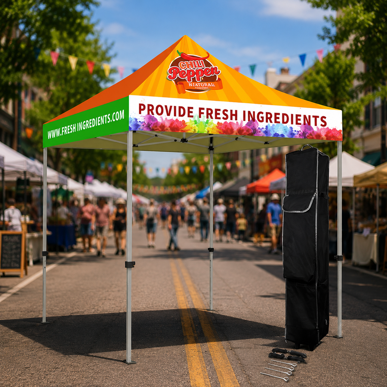 5x5 Custom Canopies