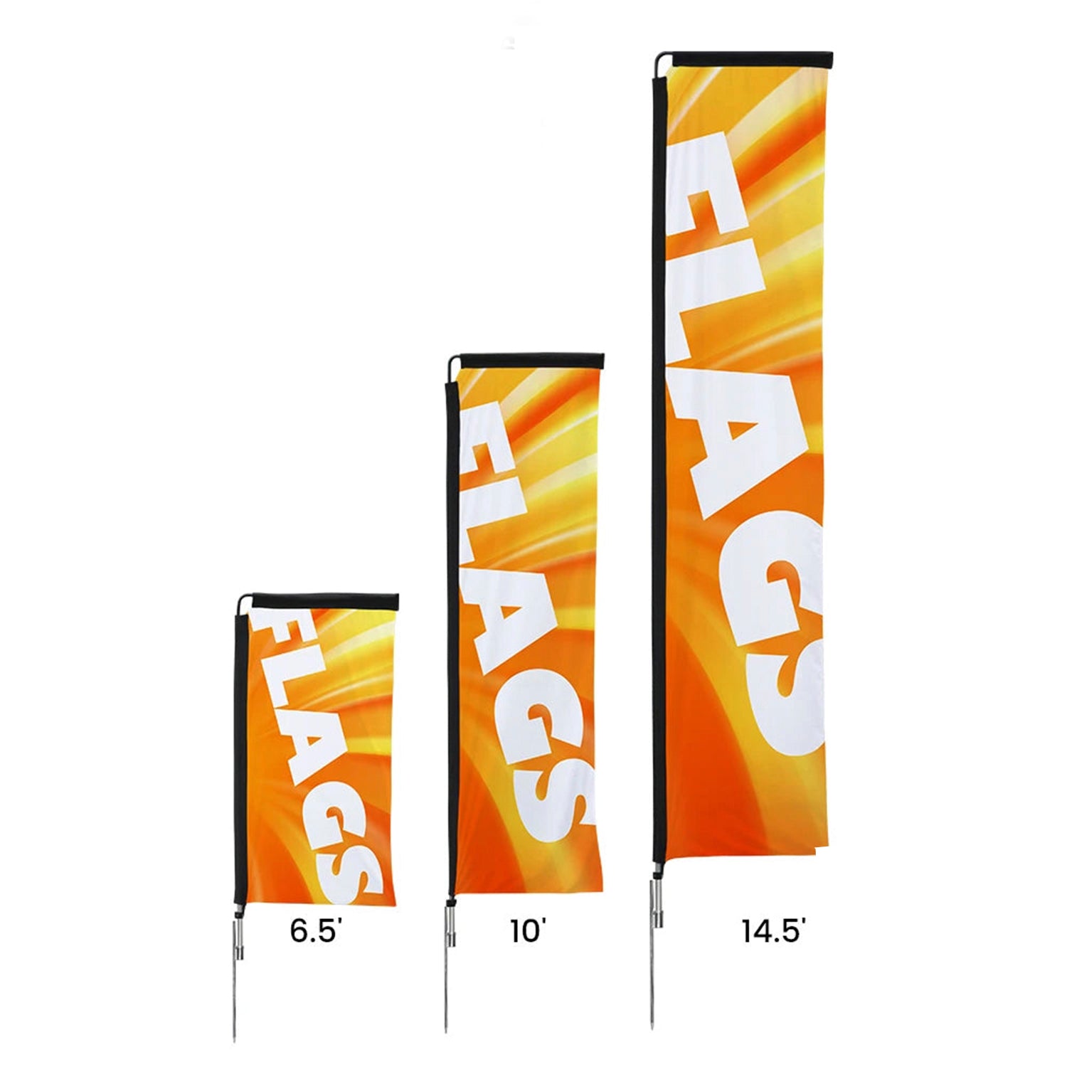 Premium Rectangle Flags