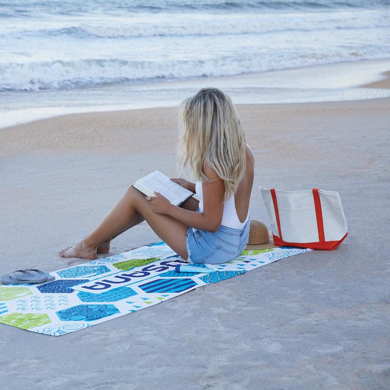 Sublimated Beach Fleece Blanket - 30" x 60"