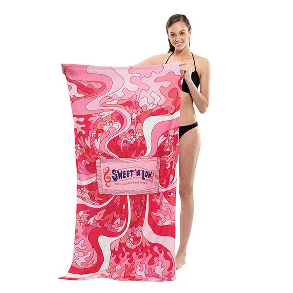 Sublimated Beach Fleece Blanket - 60" x 80"